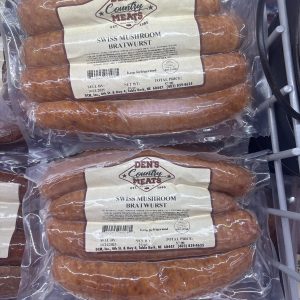 Swiss Mushroom Bratwurst