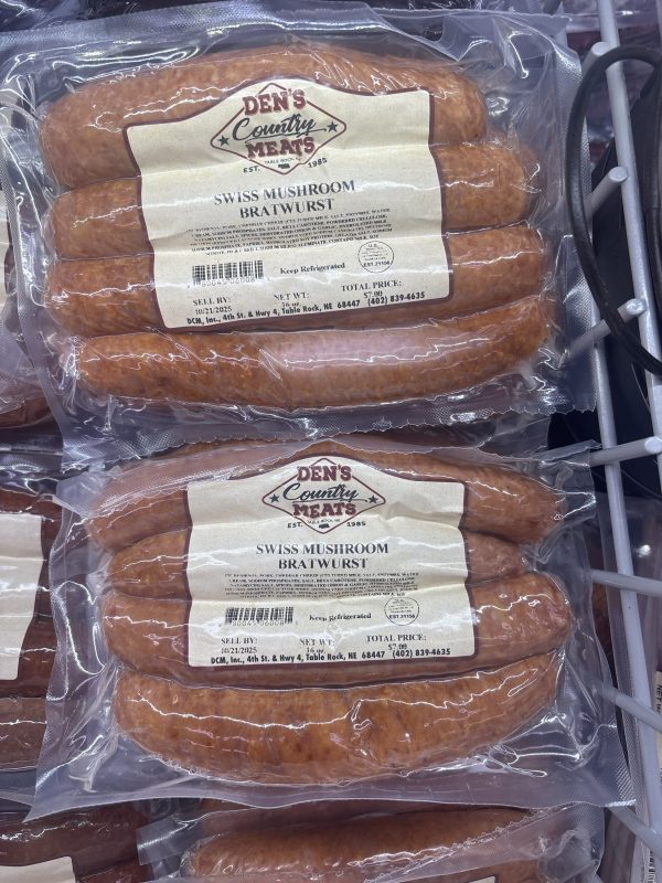 Swiss Mushroom Bratwurst