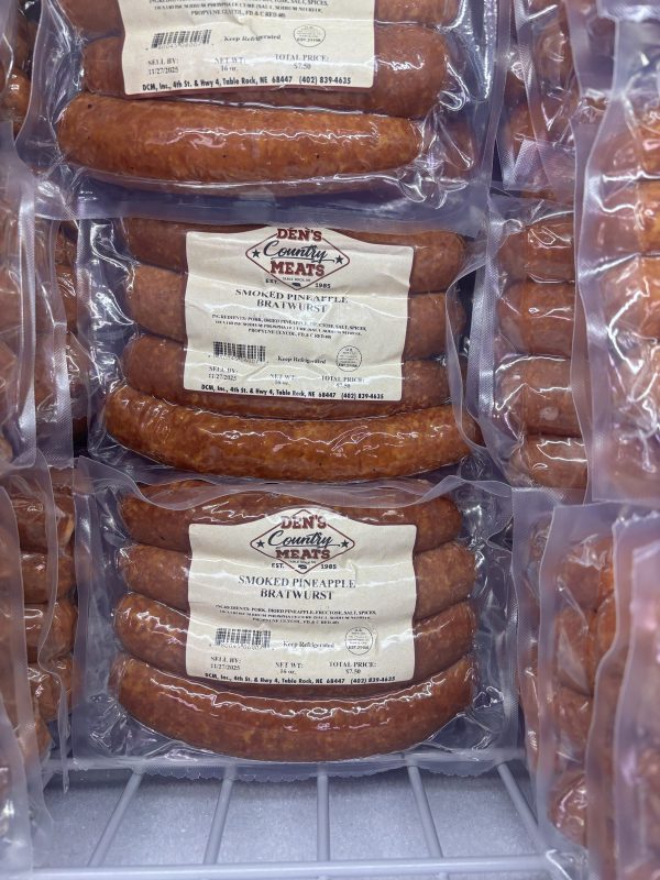 Smoked Pineapple Bratwurst
