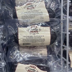 Summer Sausage with Cranberries and Pepperjack Cheese
