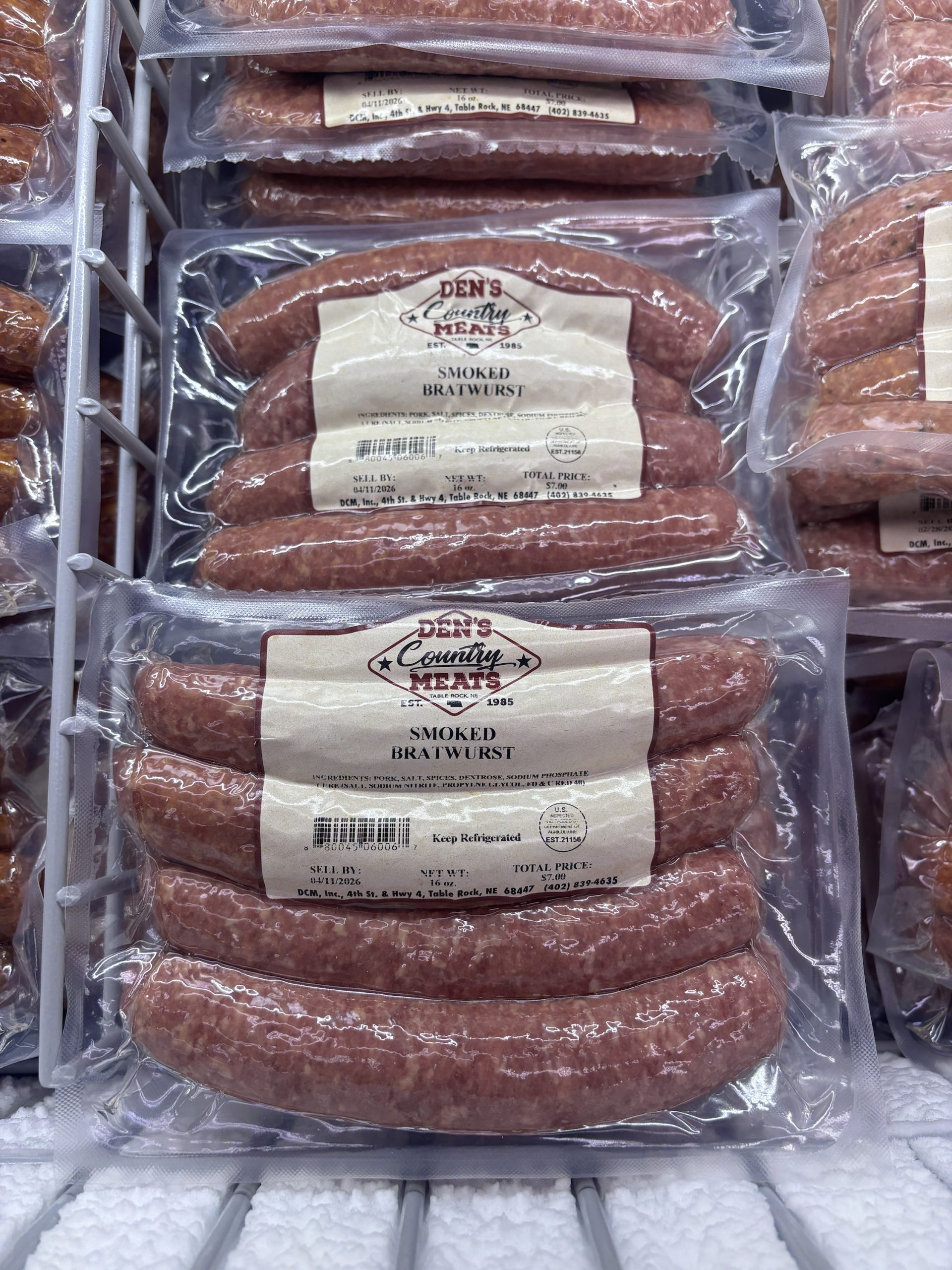 Smoked Bratwurst 1 Smoked Bratwurst